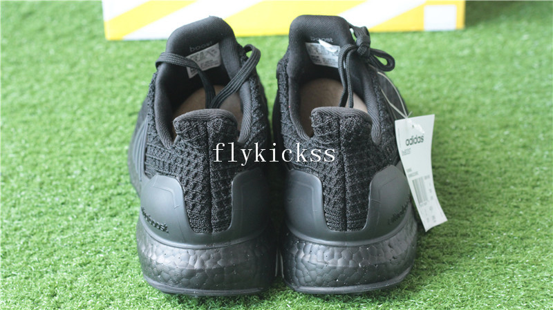 Real Boost Adidas Ultra Boost 4.0 Triple Black BB6166